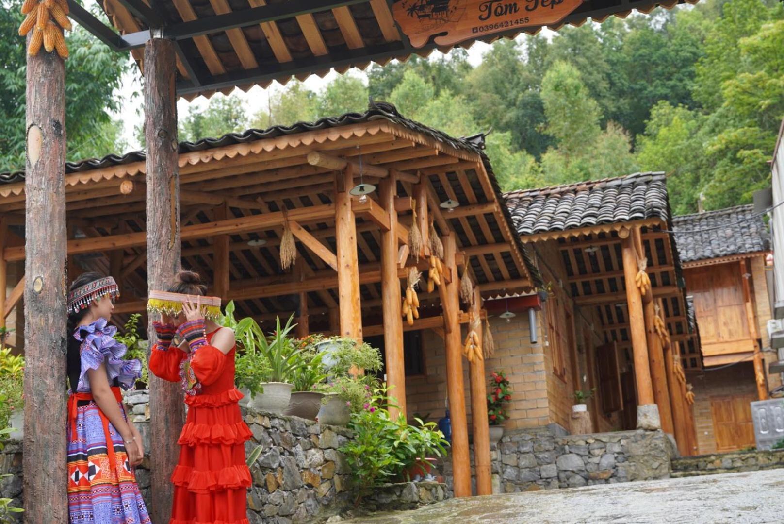 Tom Tep Homestay 하 기앙 외부 사진