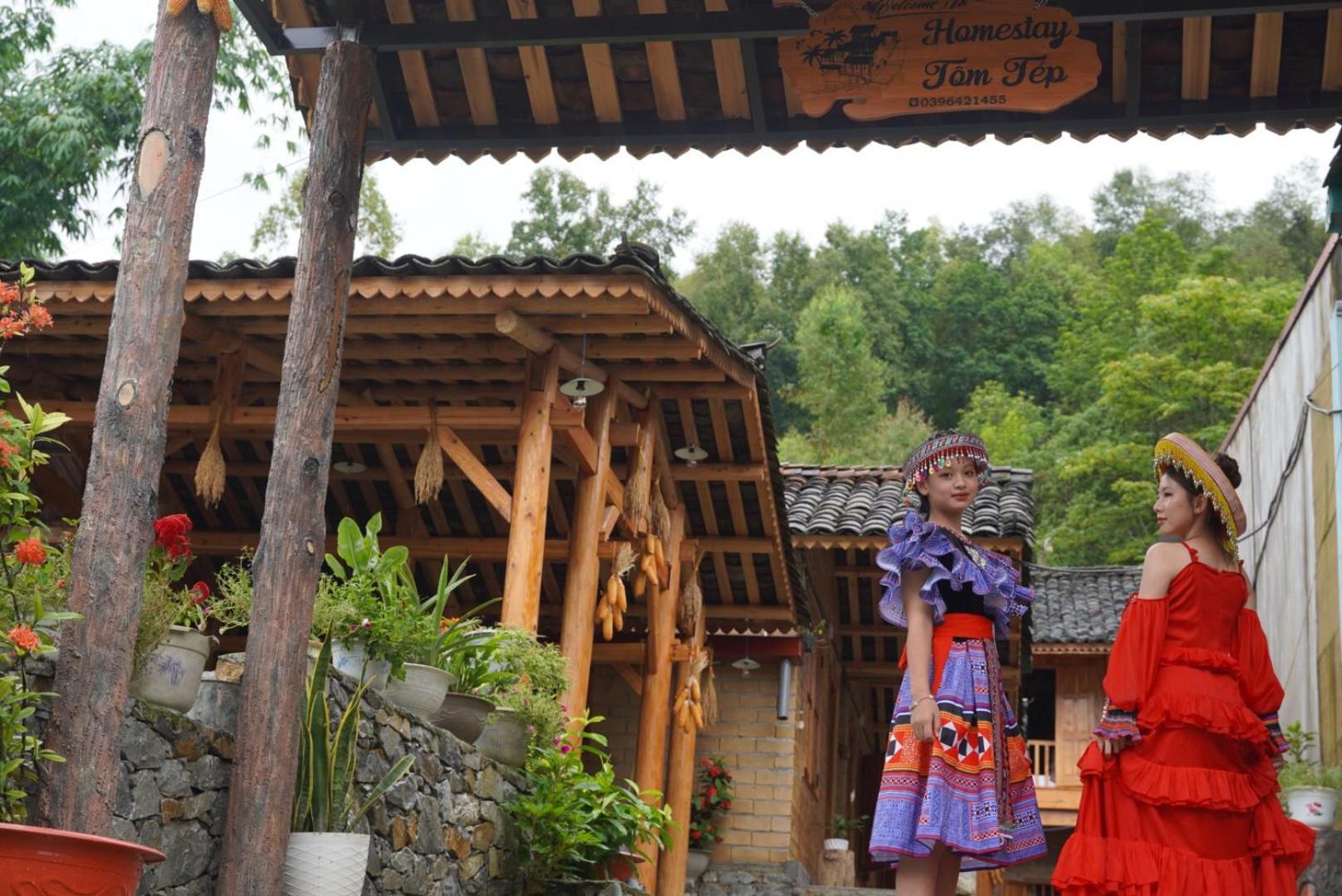 Tom Tep Homestay 하 기앙 외부 사진
