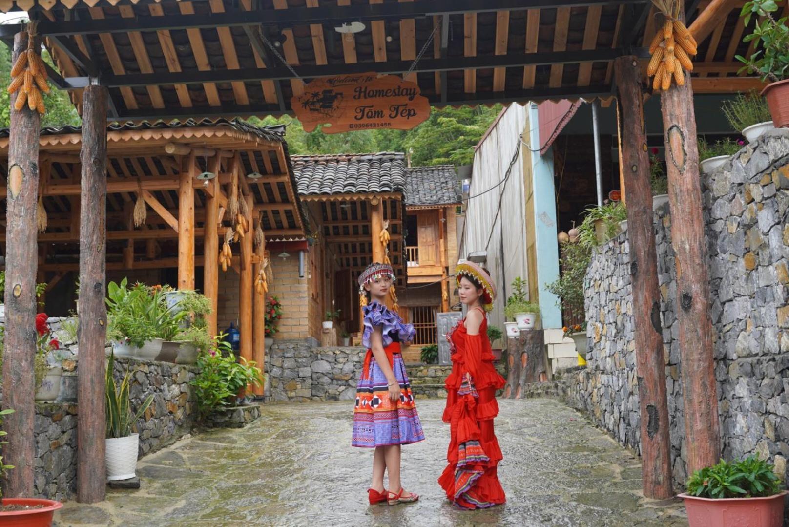 Tom Tep Homestay 하 기앙 외부 사진