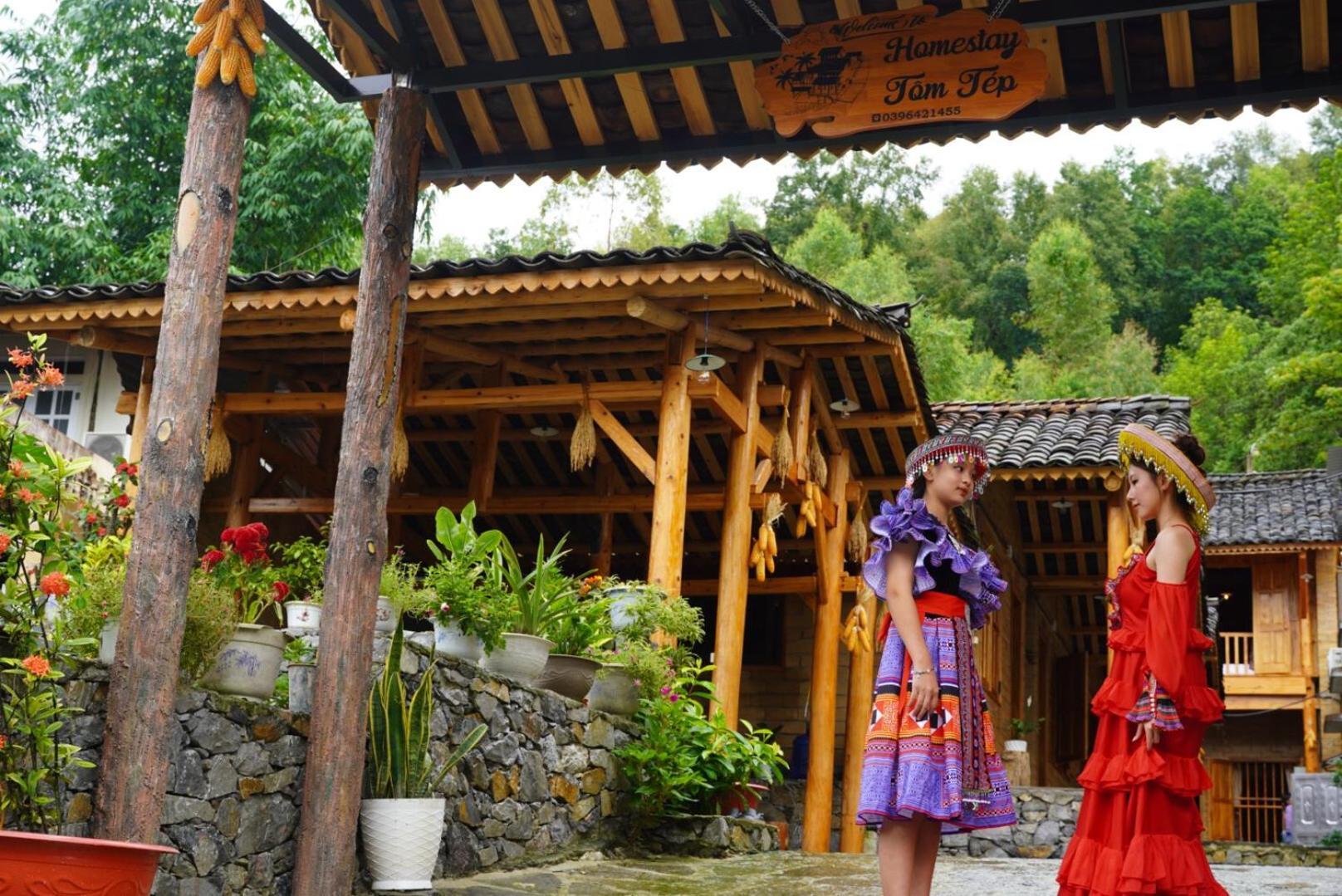 Tom Tep Homestay 하 기앙 외부 사진